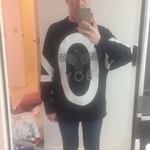 Black BOY London logo sweatshirt - size O/S